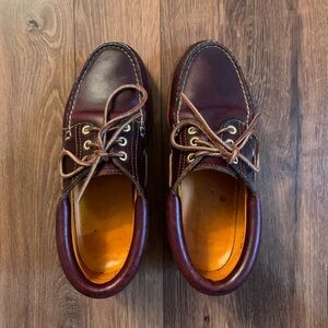 Timberland leather boat shoe size 6